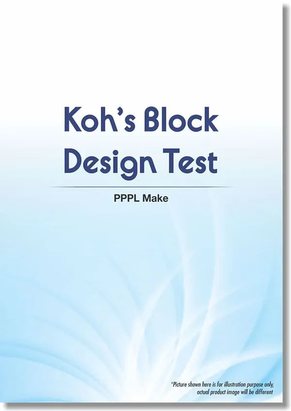 Koh’s Block Design Test