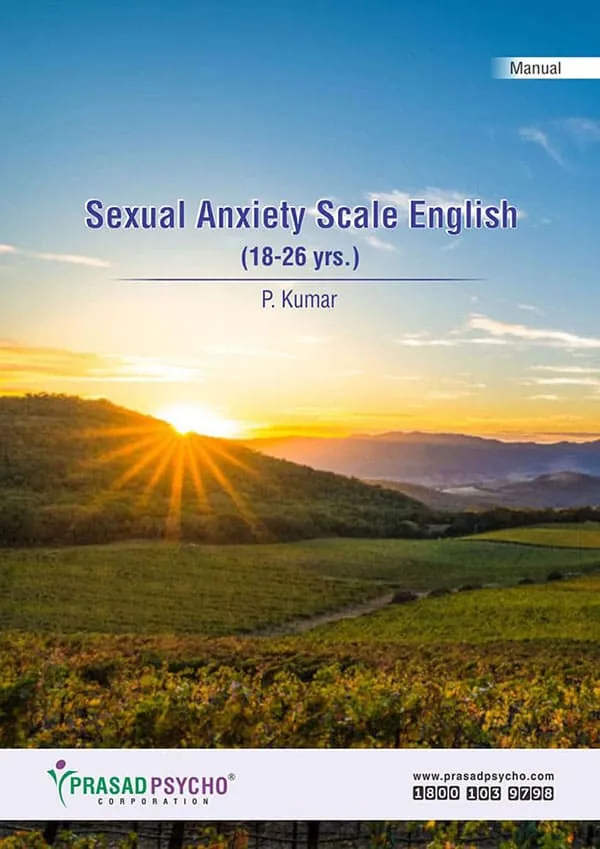 Sexual Anxiety Scale English ( 18-26 yrs)