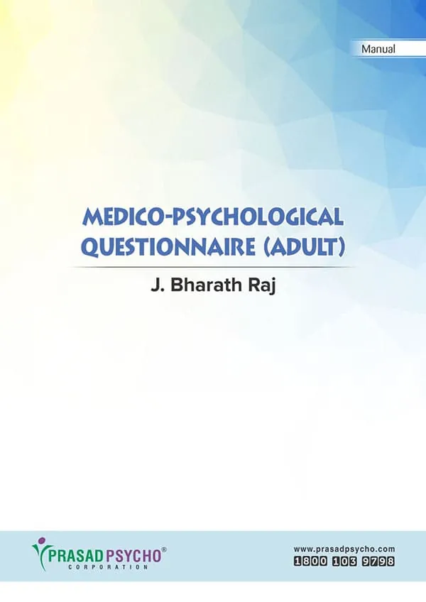 Medico-Psychological Questionnaire - (Adult)