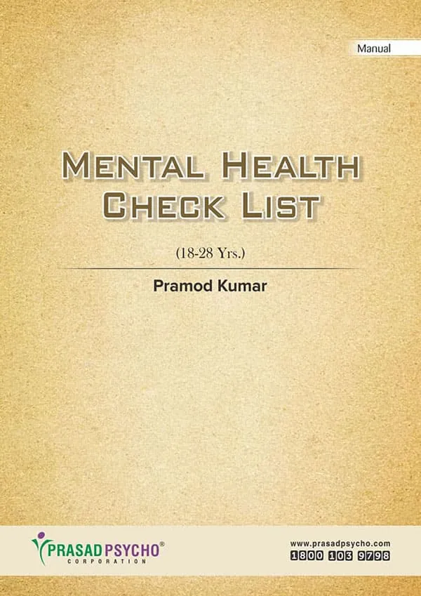Mental Health Check List (18-28 Yrs)