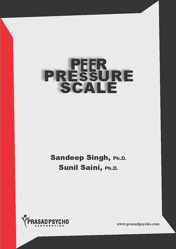 Peer Pressure Scale ( 16-19 yrs)