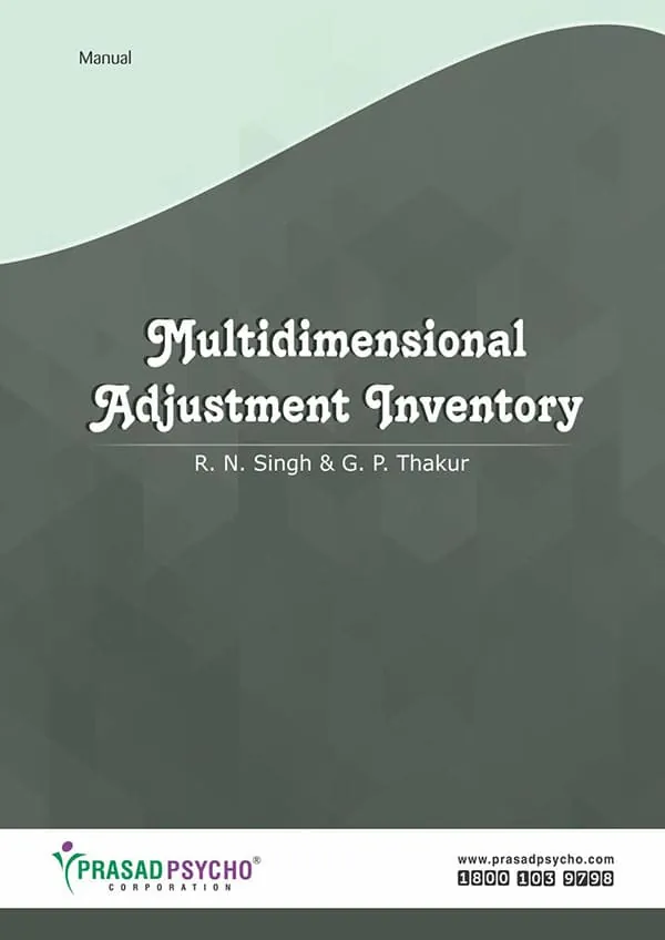 Multidimensional Adjustment Inventory ( Adult)