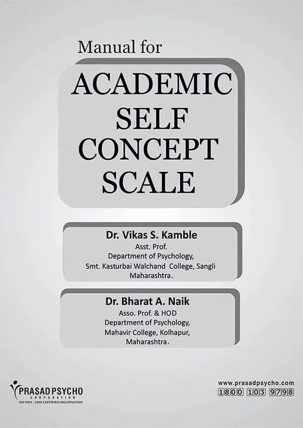Academic Self concept Scale