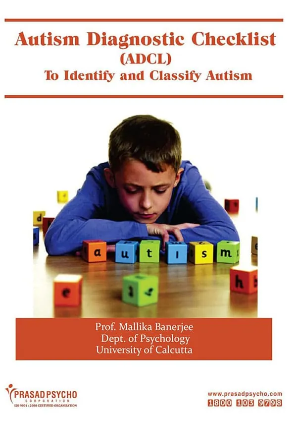 Autism Diagnostic Checklist: To identify and Classify Autism (ADCL)