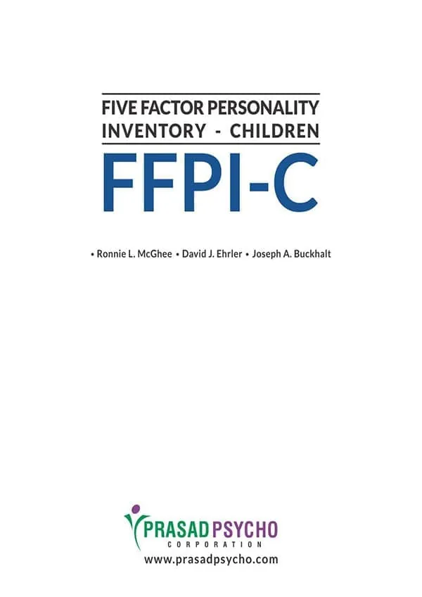 Five Factor Personality Inventory - Children(FFPI-C)