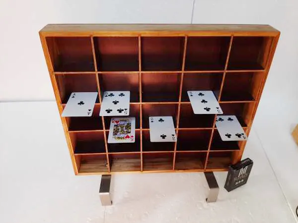Card Sorting Tray with Cards for habit interference