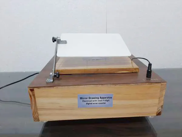 Mirror Drawing Apparatus Electrical with reset 4 digit digital error counter