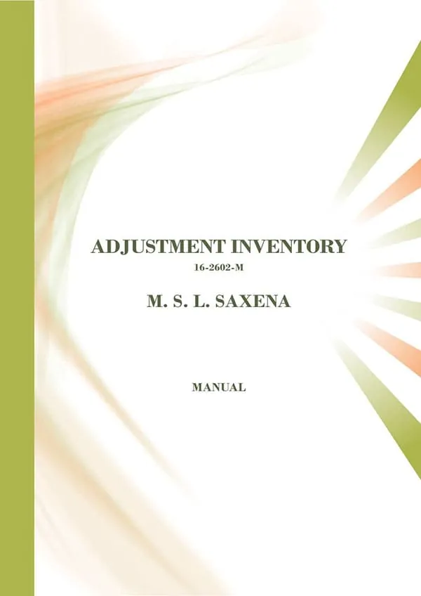 Adjustment Assessment Questionnaire