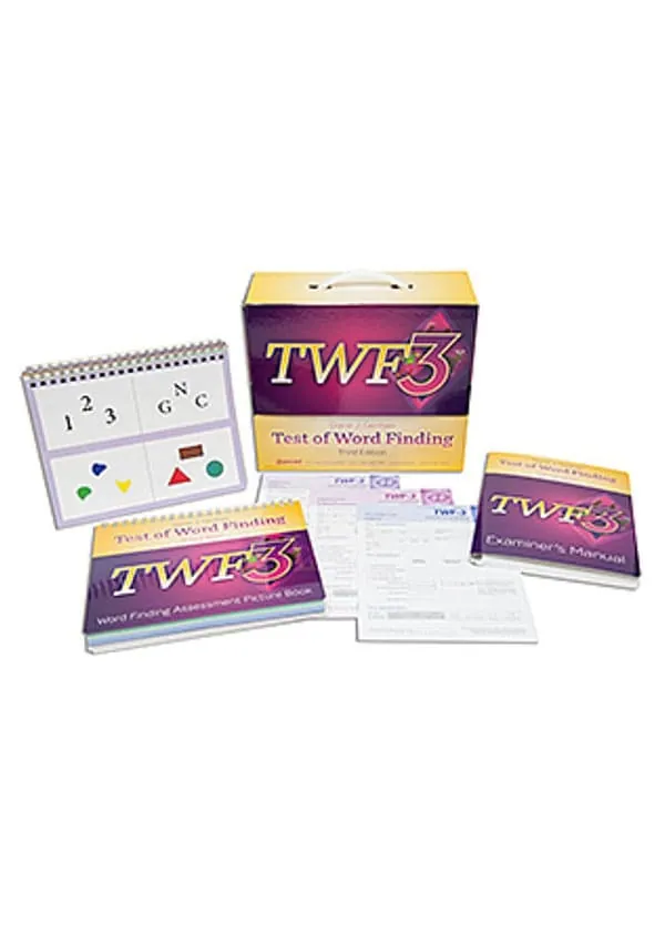 Test of Word Finding–Third Edition (TWF-3)