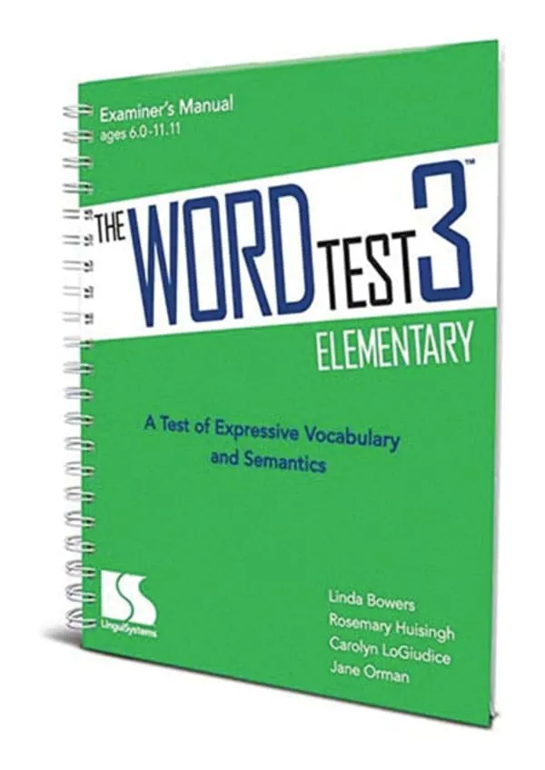 The WORD Test 3–Elementary