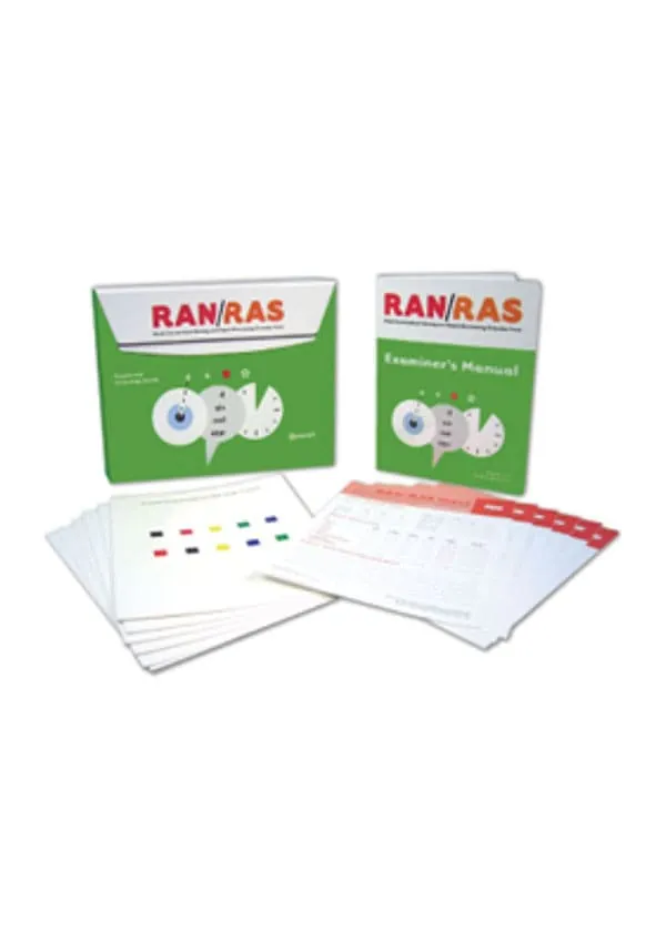 Rapid Automatized Naming And Rapid Alternating Stimulus Test (RAN/RAS)