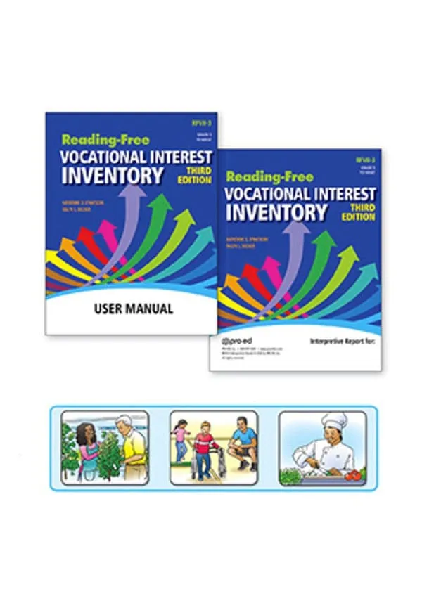 Reading-Free Vocational Interest Inventory, Third Ed. (RFVII-3)
