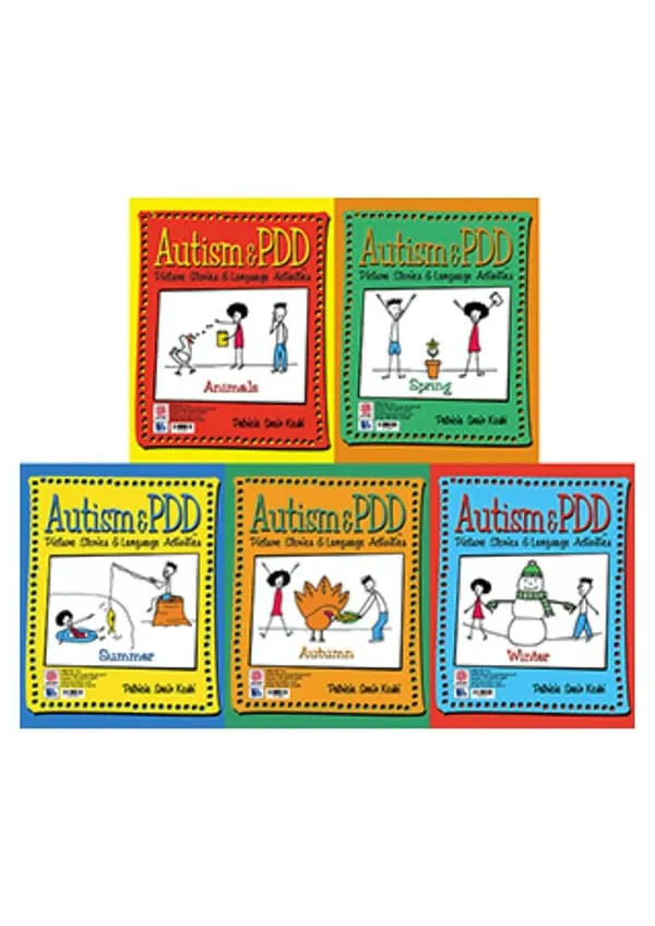 Autism & PDD Picture Stories & Language Activities: 5-Program Set