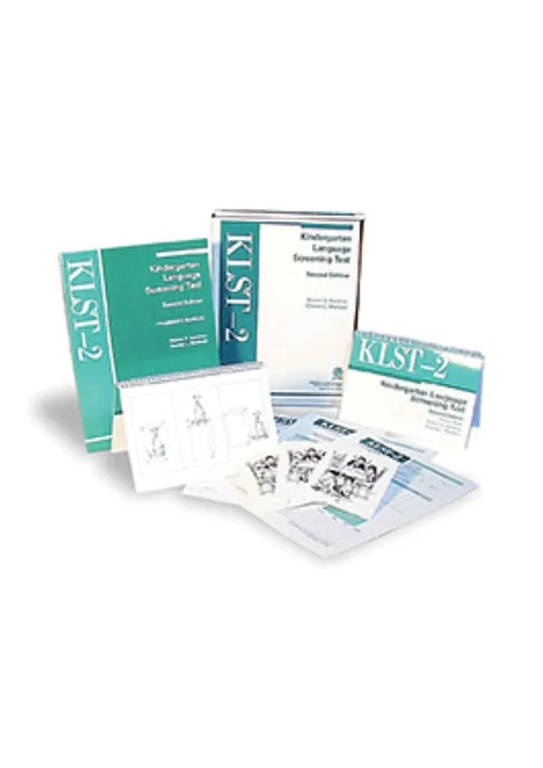 KLST-3: Kindergarten Language Screening Test, 3rd Ed.