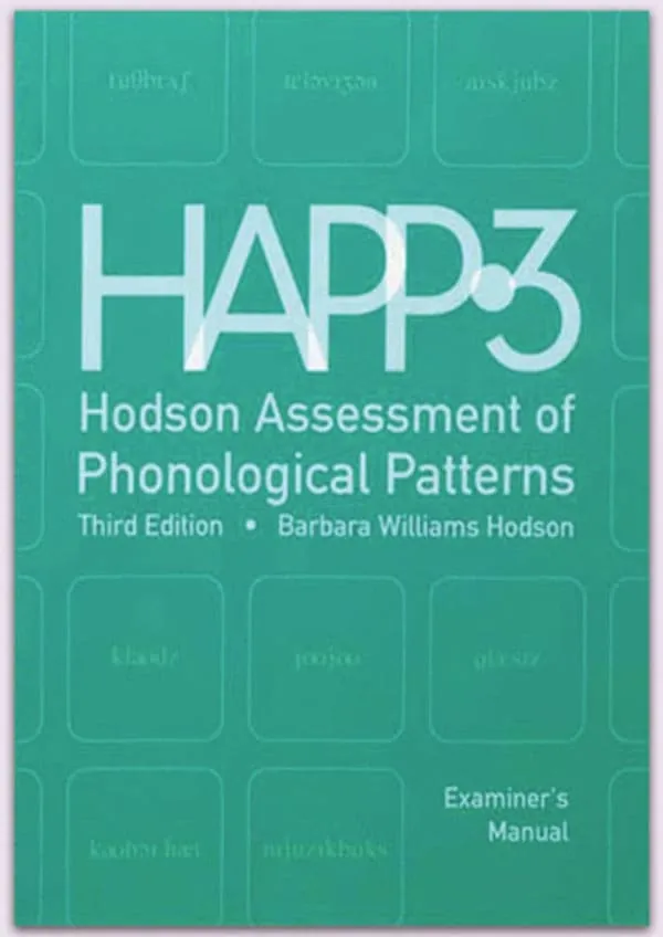 Hodson Assessment of Phonological Patterns 3rd Edition
