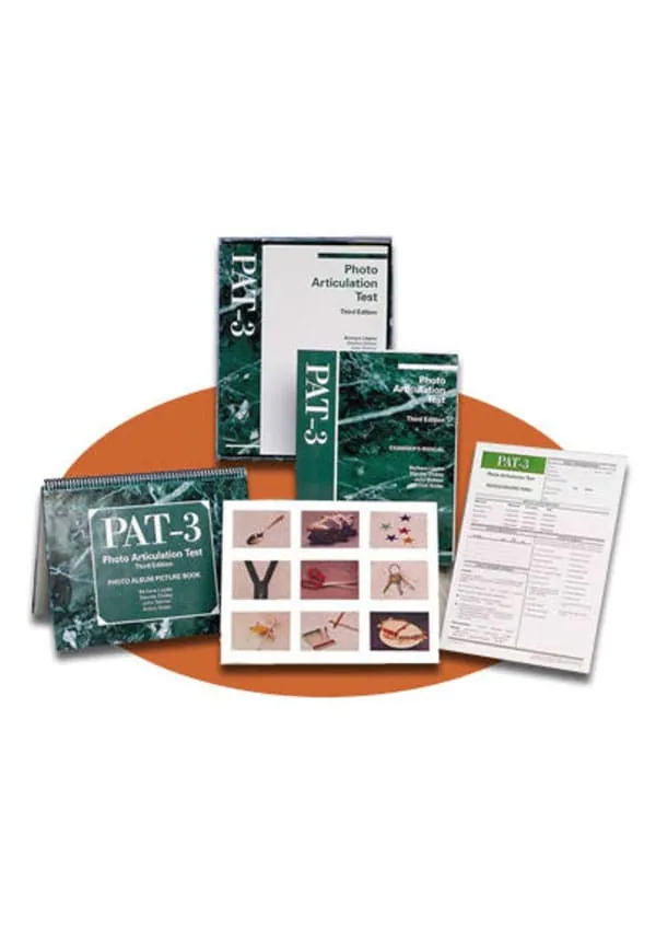 PAT–3: Photo Articulation Test - Third Edition