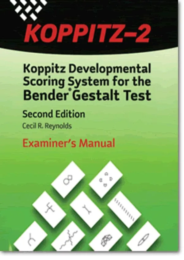 Koppitz Developmental Scoring System for the Bender Gestalt (with cards) Test - Second Edition (KOPPITZ-2)