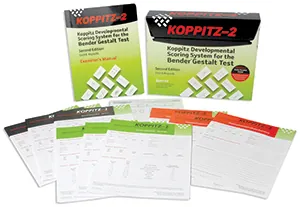 Koppitz Developmental Scoring System for the Bender Gestalt Test, 2nd Ed. (without cards)