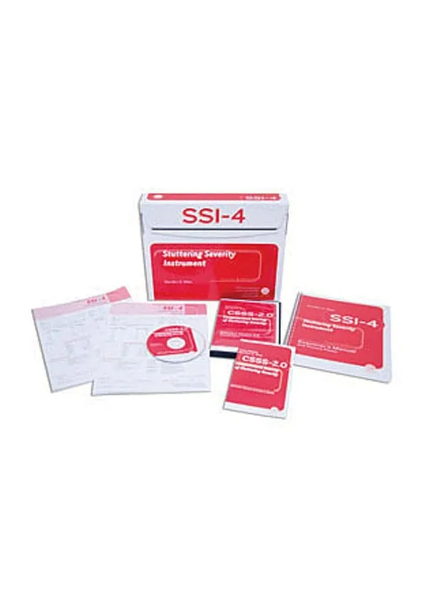 Stuttering Severity Instrument – Fourth Edition