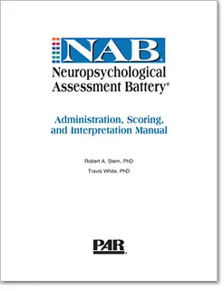 Neuropsychological Assessment Battery® (NAB®) Complete Kit (33 tests)