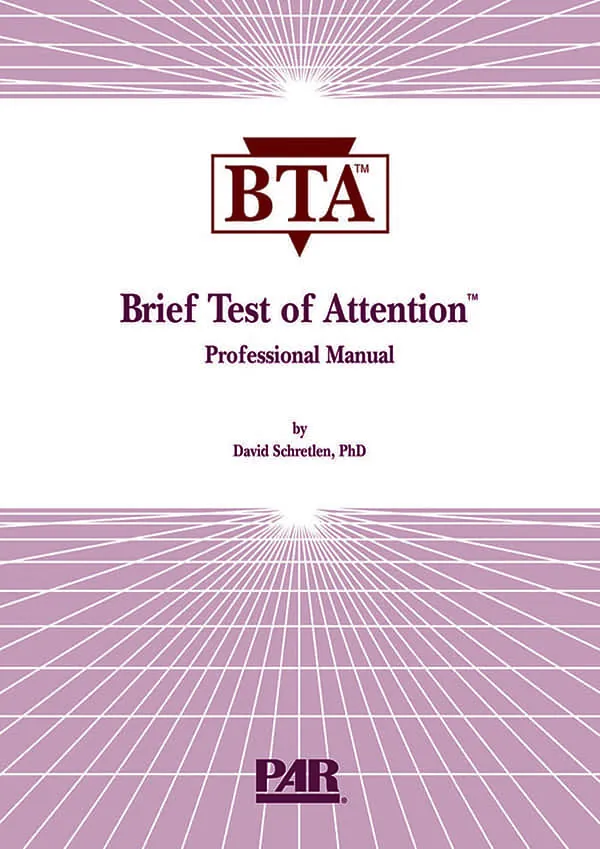 Brief Test of Attention™ (BTA™)