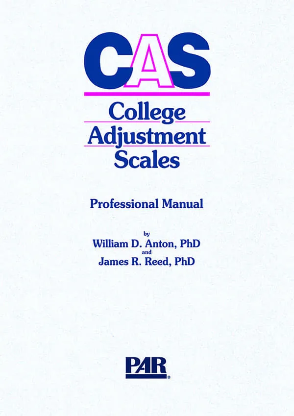 College Adjustment Scale (CAS)