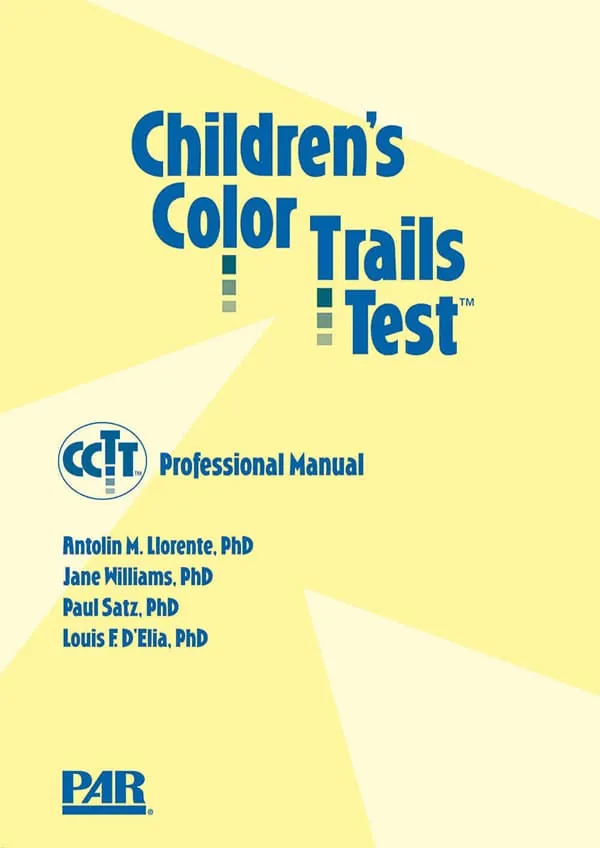 Children’s Color Trails Test (CCTT)