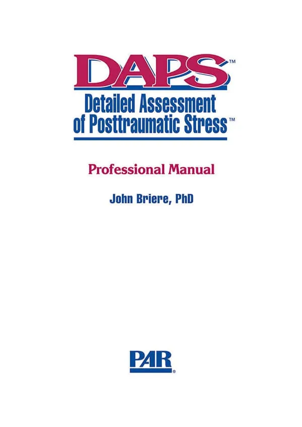 Detailed Assessment of Posttraumatic Stress (DAPS)