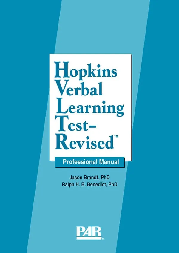 Hopkins Verbal Learning Test- Revised