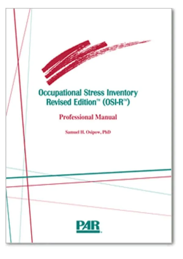 Occupational Stress Inventory - Revised (OSI-R)