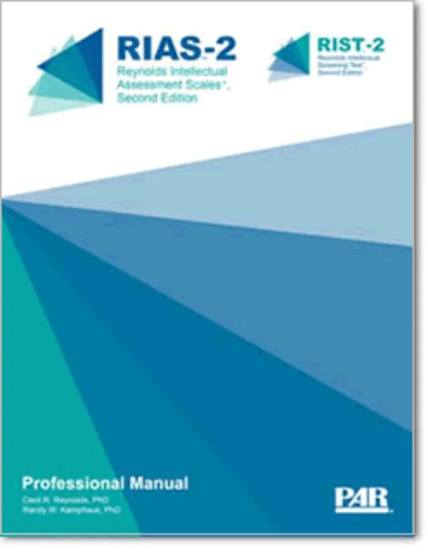 Reynolds Intellectual Screening Test RIST-2 Introductory Kit