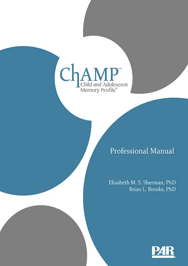 Child and Adolescent Memory Profile (ChAMP)