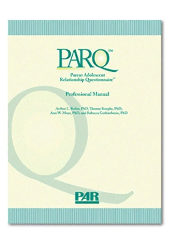 Parent Adolescent Relationship Questionnaire (PARQ™)
