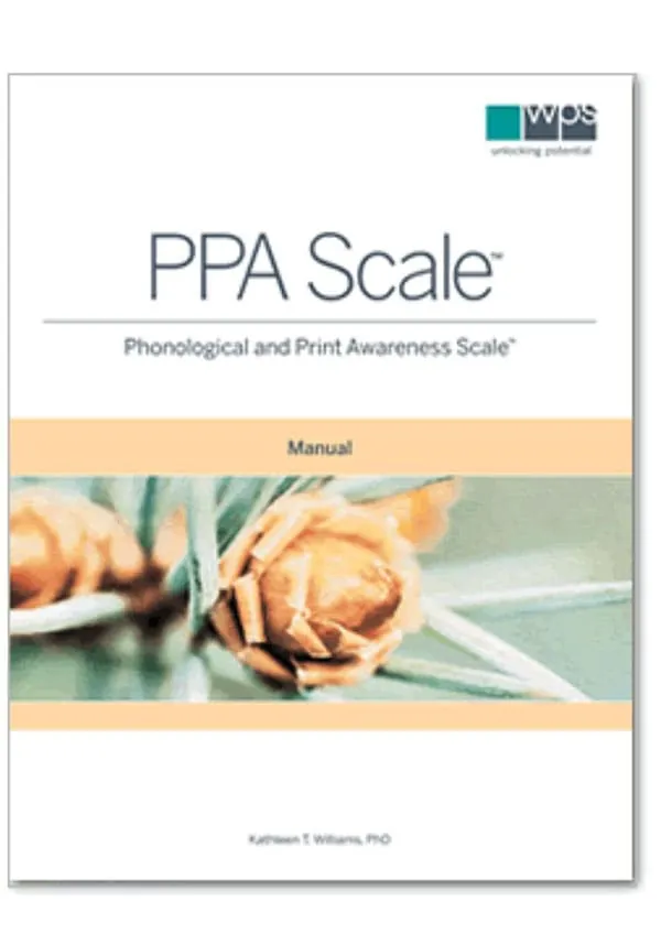 Phonological and Print Awareness Scale (PPA Scale) Comprehensive Kit