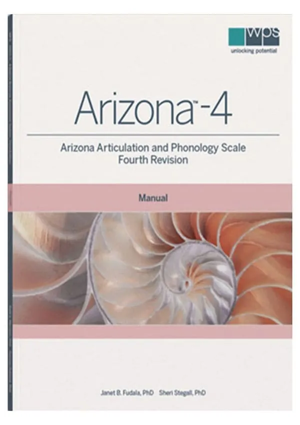 Arizona Articulation and Phonology Scale -Fourth Revision (Arizona-4)