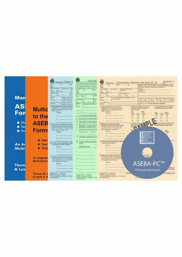 ASEBA CBCL (Age Range 6 - 18) Computer-Scoring Starter Kit