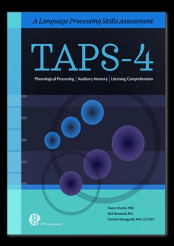 Test of Auditory Processing Skills, 4th Ed. (TAPS-4)